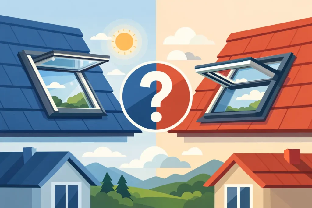 Velux oder Roto Dachfenster: Was passt besser?