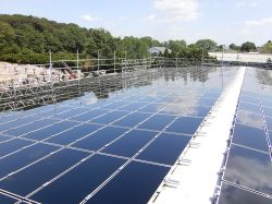 Photovoltaik-Hallendach-Duennschicht