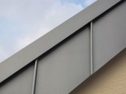 Zink Stehfalz vorbewittert