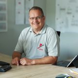 Jochen Baumeister, Geschäftsführer und Dachdeckermeister