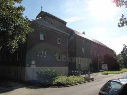 Dachtechnik Baumeister hat das Dach der Alten Bücherei in Rheinberg gedeckt.